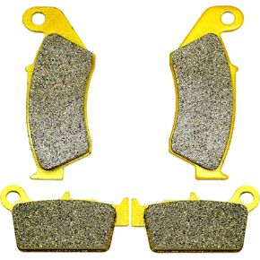 Front Rear Brake Pads for Suzuki RM 125 250 Brakes 1996 1997 1998 1999 2000 2001 2002 2003 2004 2005 2006 2007 2008 RM125 RM250 T V W X K1 K2 K3 K4 K5 K6 K7 K8 FA131 FA185 MC0551-C