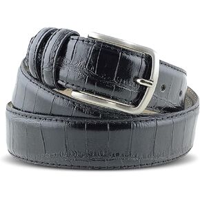 Handmade crocodile belt Made in Italy