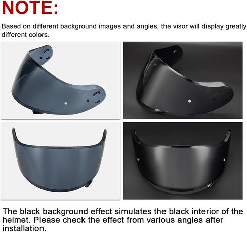 Neotec2 Visor CNS-3 Helmet Tinted Visor UV Protection Neotec2 Face Shield Replacement for Neotec2 CNS-3 (Photochromic) in Kuwait