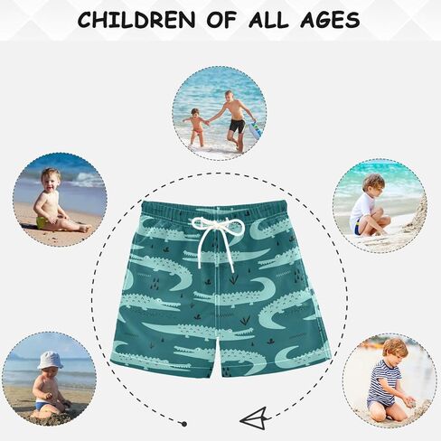 visesunny Boys Swim Trunks Quick Dry Boys Swimsuit Beach Board Shorts Toddler Bathing Suit Kids Youth Teen in Saudi Arabia