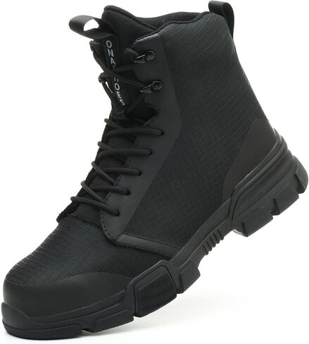 Safety Boots Work Boots Steel Toe Cap Boots Safety Shoes Steel Toe Shoes Safety Trainers Work Shoes Lightweight Comfortable Non Slip Men's Women's Ladies in Saudi Arabia
