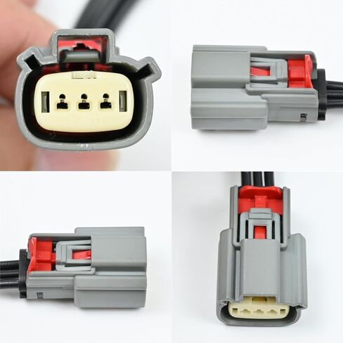 4Pcs Ignition Coil Connector Pigtail Harness 9U2Z14S411EA for Ford V6 V8 Flex for Ford Edge Fusion F150 F350 F250 Super Duty Explorer, for Lincoln MKS MKT MKX - Style 1 in Saudi Arabia