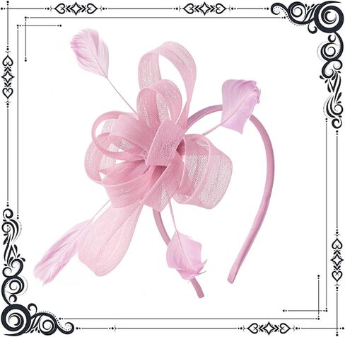 قبعات Derby Derby Church Derby Fascinator للنساء العشرين in Kuwait