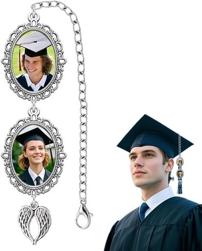 Personalized Graduation Tassel Photo Charm Custom Memorial Graduation Cap Tassel in Saudi Arabia