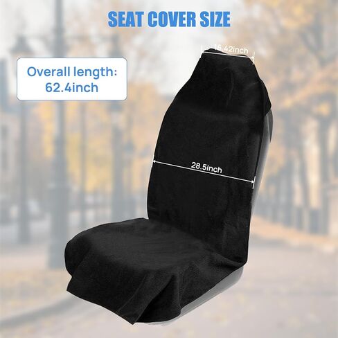 Nilight Car Seat Covers 2PCS Black Stripes Baja Saddle Blanket with Shoulder Pads Breathable Washable Striped Woven Airbag Compatible Universal for Cars SUV Truck Front Seat in Saudi Arabia