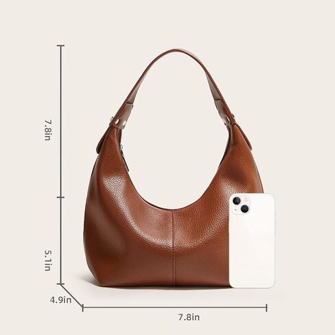 2025 Hobo Handbags, Vegan Leather Shoulder Bags for Women, Clutch Y2K Purse Handbags Tote Bag in Saudi Arabia