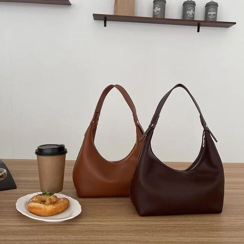 2025 Hobo Handbags, Vegan Leather Shoulder Bags for Women, Clutch Y2K Purse Handbags Tote Bag in Saudi Arabia