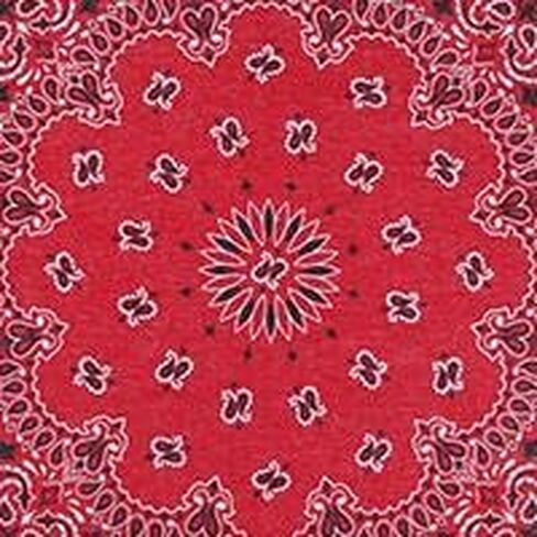 CTM® Modern Paisley 20x20 Cotton Bandana in Kuwait