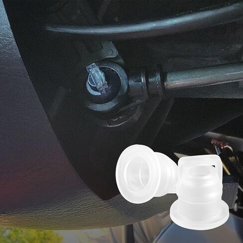 2pcs نقل كبل التحول جلبة الكبل ، FIT OEM# 68064273AB استبدال كابل Shifter Rubber Cable ، ملحقات السيارات الاحترافية متوافقة مع Jeep Wrangler JK 2007-2018 in Saudi Arabia