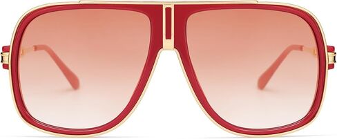 Retro Aviator Sunglasses for Women Men Oversized 70s 90s Square Womens Mens Sunnies AP3683 in Kuwait