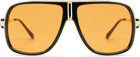 Retro Aviator Sunglasses for Women Men Oversized 70s 90s Square Womens Mens Sunnies AP3683 in Kuwait