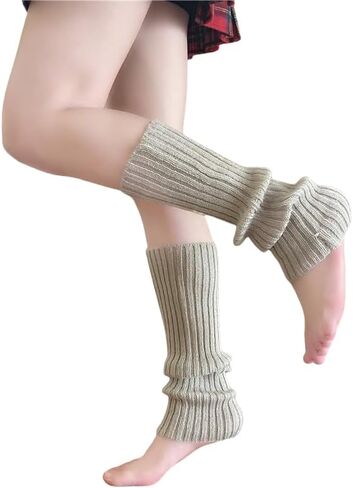 Specell Stylish Socks Knitted Foot Covers, 80s 90s Leg Warmers Women, For Yoga, Running, Hiking, Outfits Accessories Etc. in Saudi Arabia