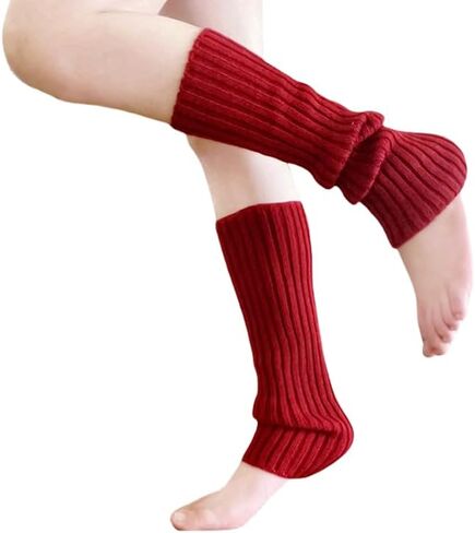 Specell Stylish Socks Knitted Foot Covers, 80s 90s Leg Warmers Women, For Yoga, Running, Hiking, Outfits Accessories Etc. in Saudi Arabia