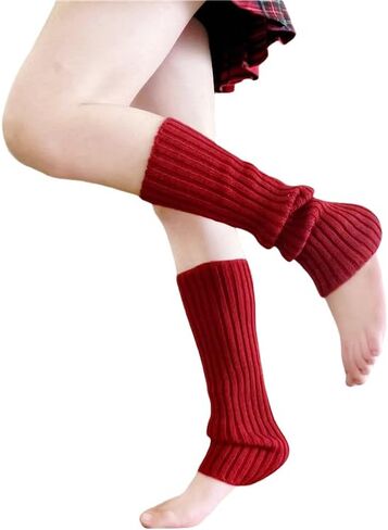 Specell Stylish Socks Knitted Foot Covers, 80s 90s Leg Warmers Women, For Yoga, Running, Hiking, Outfits Accessories Etc. in Saudi Arabia