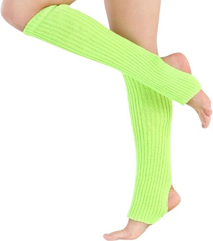 TINTAO Women Fashion Knit Leg Warmers for Women,Stylish Accessories for Outfits for Yoga,Running,Hiking & Sports,#637 in Saudi Arabia