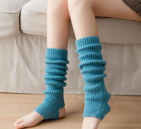 TINTAO Women Fashion Knit Leg Warmers for Women,Stylish Accessories for Outfits for Yoga,Running,Hiking & Sports,#637 in Saudi Arabia