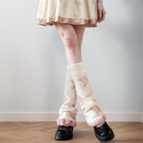 HeiBai Xiong Y2K Harajuku Leg Warmers for Women Goth Cute Japanese Punk Rave Emo in Kuwait