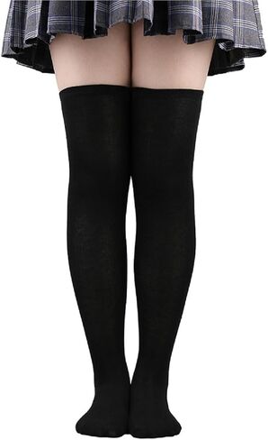 Knee High Socks Women Crazy Socks Striped in Kuwait