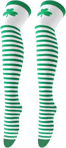 Knee High Socks Women Crazy Socks Striped in Kuwait