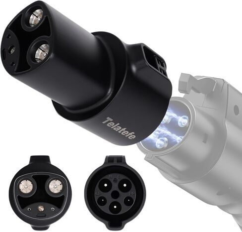 NACS to CCS محول Tesla Supercharger شحن محطات Ford EVS/GM/RIVIA لـ V3/V4 DC 500A 1000V in Kuwait