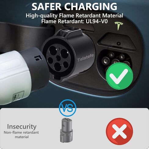 NACS to CCS محول Tesla Supercharger شحن محطات Ford EVS/GM/RIVIA لـ V3/V4 DC 500A 1000V in Kuwait