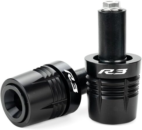 Mowok ملائمة لـ Yamaha R3 YZF-R3 YZFR3 YZF R3 2015-2019 2020 2021 2022 2023 2024 2025 إكسسوارات دراجة نارية مقبض المقبض نهايات المقابض مقابض CAPS CAPS PAND in Kuwait