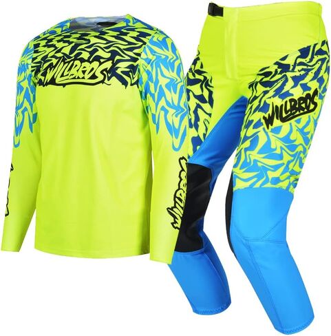 Youth Jersey Pant Combo for Kids MX Motocross Gear Set Childen Racewear Off-road MTB ATV Motorcycle Boys Girls in Saudi Arabia