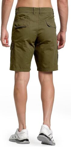 Men’s Twill Cargo Shorts Relaxed fit,Classic Hiking Shorts 6 Pockets Outdoor Workwear in Saudi Arabia