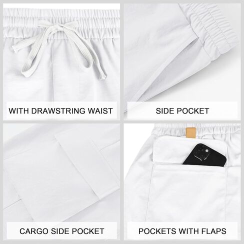 شورتات شاطئ الشاطئ للرجال مع الخصر الخفيف الوزن متعدد الأوزان لارتداء في الهواء الطلق في الهواء الطلق in Kuwait