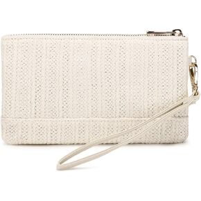 Straw Clutch Purse for Beach Summer Vacation Bag Woven Handbag for Women
