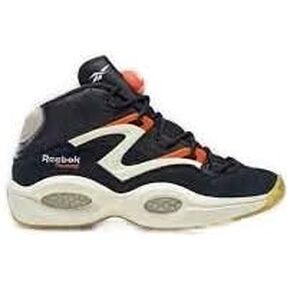 Reebok Question Pump H06496 Size 9 Mens ، Size 11 Womens Black White Chalk Allen Iverson