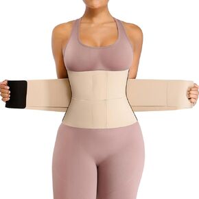 SHAPELLX Waist Trainer for Women Waist Cincher Corset Shapewear Body Shaper Tummy Control Stomach Belt Postpartum Band