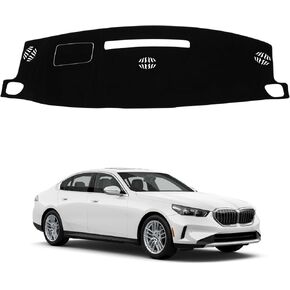 KUST Car Dash Cover for Chevrolet Suburban/GMC Yukon/Chevy Tahoe(Not for GMC Yukon Denali) 2021 2022 2023 Polyester Non-Slip Dashboard Cover Dash Mat Center Console Dash Cover Sunshade No Glare Black