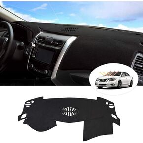 حصيرة تغطية لوحة القيادة Autorder لعام 2013-2020 ملحقات Nissan Pathfinder Cover Cover Upgrade Velvet Dash Mat Sunshade Glare UV Rays Protector