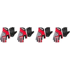 Grease Monkey Gm Rhinoflex Pro Fingerless Red