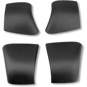 Roof Rack Cover Fit for Tesla Model Y Roof Rail Rail End Shell Plastic Cover 4PCS