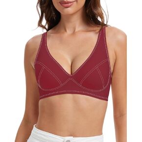 Women Seamless Bra No Underwire Ultra Soft Comfort Push Up Bras Wireless Full Coverage Bralette for Women Everyday Bra