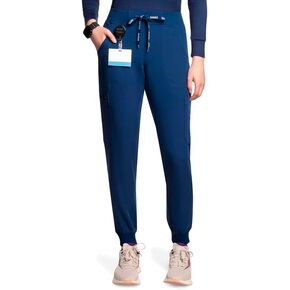 Jogger Scrubs for Women | Anti-Wrinkle 9-Pocket Jogger Pants for Women with Soft Yoga Waistband & Rib-Knit Cuffs