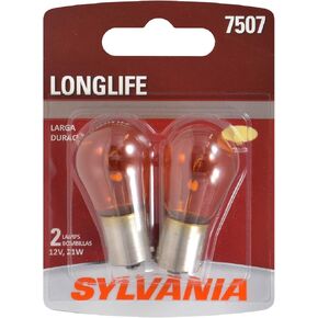 سيلفانيا - 7507 Long Life Miniature - لمبة ، مثالية لتطبيقات إشارة الدوران (تحتوي على 2 لمبات)