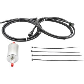Supply و Return Nylon Fuel Line NFR0012 متوافق مع Chevy S10 GMC Sonoma 1997-2005 ، مجموعة استبدال خط الوقود استبدال PN NFR0012 FL-GM56C GM56B FL-GM16D