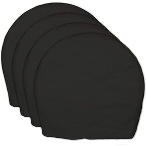 RV Trailer Wheel Coverts مجموعة من 4 شاحنات ، سيارات الدفع الرباعي ، والسيارة ، والسيارة ، والعربة تناسب 40-42 في القطر مقاوم للماء مقاوم الغبار الأغطية العجلة العجلة للطلاء (القطر 40-42in)