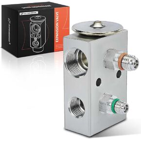 A-Premium A/C Expansion Valve Compatible with Western Star 3700 2000-2001, 3800 1993-1997 1999-2001, 4800 1993-2002, 4900 1993-2002, 5800 1997-2002, 5900, 6900, 4900E, 4900EX, 4900FA, 4900SA, 6900XD