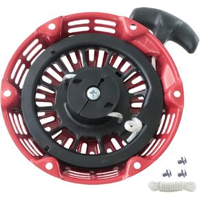GX160 سحب السحب متوافق مع Honda GX120 GX200 5.5HP 6.5HP المحرك 28400-Z4M-306ZB 27400-Z1T-702 RECOIL STARTER Curved Steel Rod Pawls