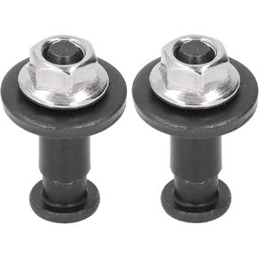 Aramox 2pcs باب الباب الخلفي المهاجم المهد الضخمة ، السيارة الخلفية قفل القفل المهاجم الترباس 11570162 استبدال نوبات 11570162 1500