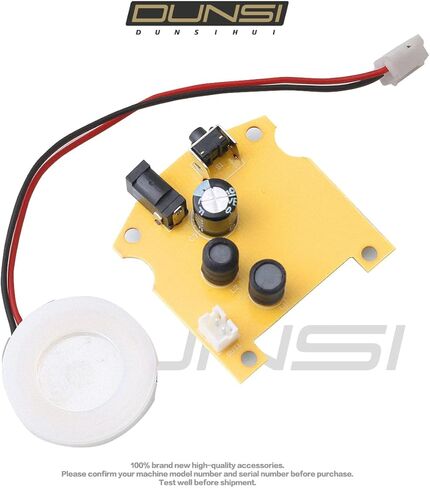 Dunsihui 2 Pack DC 3.7V-12V D20MM 113KHz Mist Mist Mister Maker Maker Module DIY مع وحدة PCB in Saudi Arabia