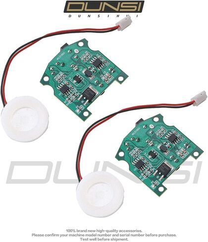 Dunsihui 2 Pack DC 3.7V-12V D20MM 113KHz Mist Mist Mister Maker Maker Module DIY مع وحدة PCB in Saudi Arabia