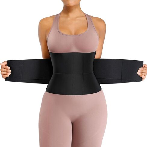 SHAPELLX Waist Trainer for Women Waist Cincher Corset Shapewear Body Shaper Tummy Control Stomach Belt Postpartum Band in Kuwait
