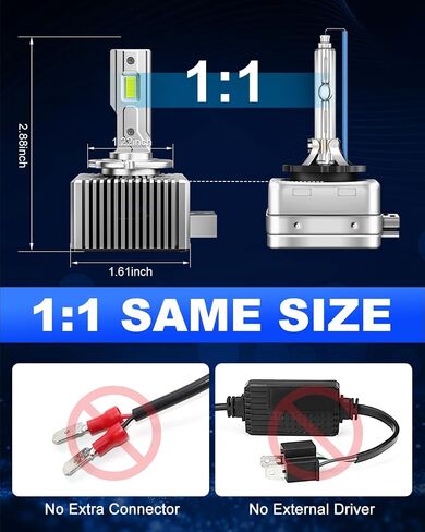 h8/h11 bulbs,Super Bright 6500K Cool White with Cooling Fan, IP68 Waterproof, Pack of 2 in Saudi Arabia