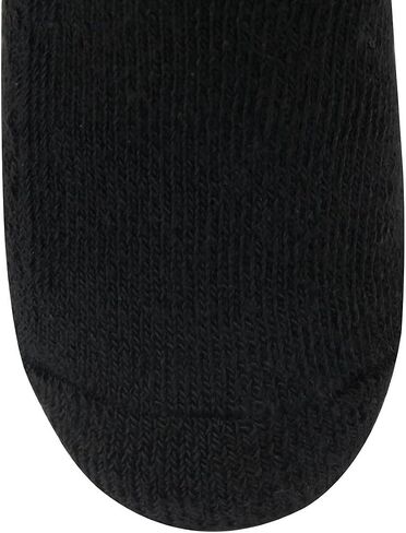 +MD Diabetic Socks for Men Womens Non Binding Top Ankle Socks with Cushion Sole for Swollen Feet 6 Pairs Black 10-13 in Saudi Arabia
