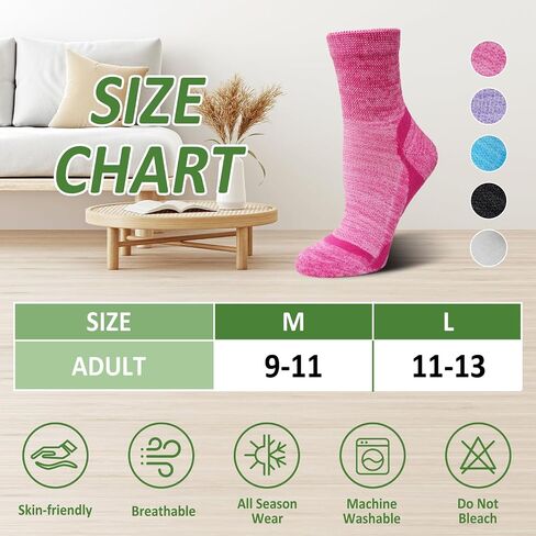 Artfasion Bamboo Viscose Diabetic Socks: 5 Pairs Non-Binding Wide Hospital Ankle Socks for Men Women Elderly Pregnant in Kuwait
